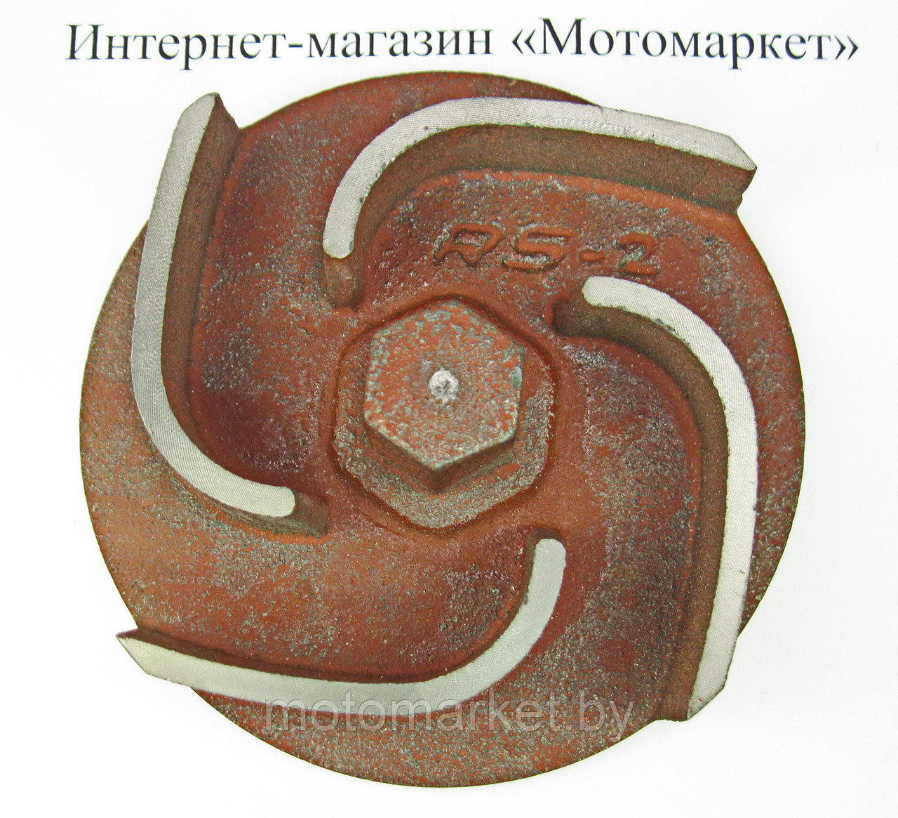 Крыльчатка на мотопомпу WP 402 C (резьба).