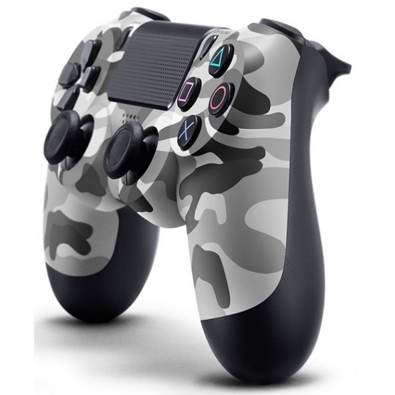 Беспроводной геймпад DualShock 4 Wireless Controller V2 (PS4), белый камуфляж - фото 2 - id-p101878500