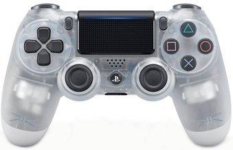 Беспроводной геймпад DualShock 4 Wireless Controller V2 (PS4, копия), прозрачный - фото 1 - id-p101878533