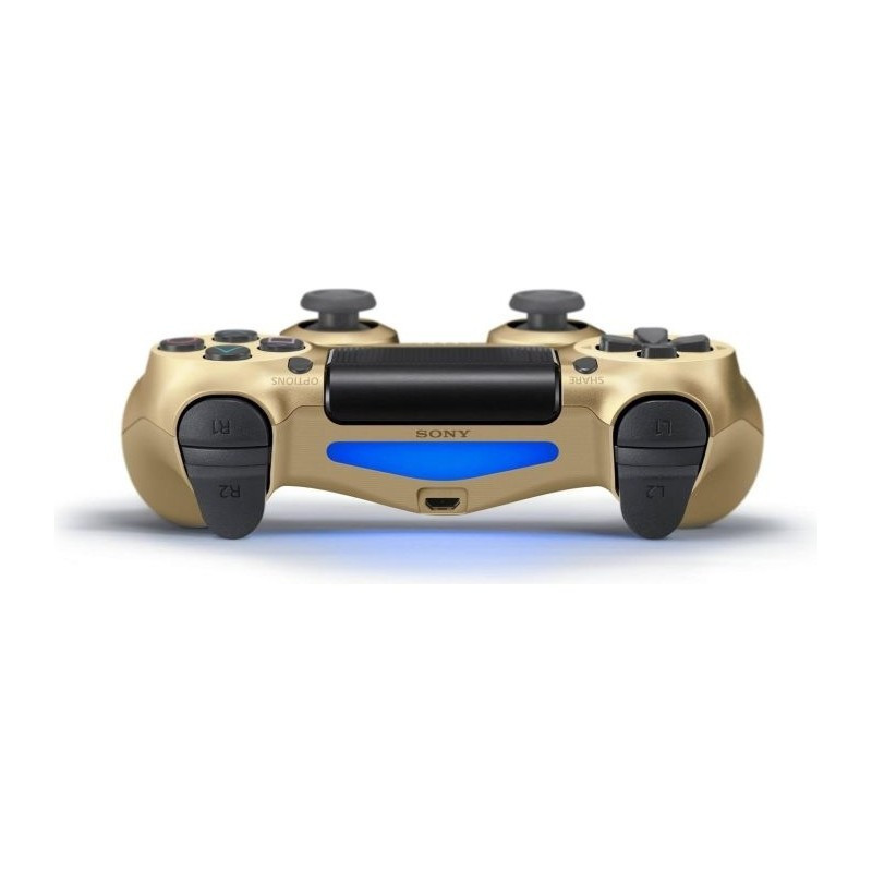 Беспроводной геймпад DualShock 4 Wireless Controller V2 (PS4, копия), золотой - фото 2 - id-p101878564