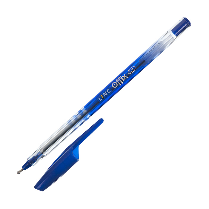 Ручка шариковая Linc Offix синяя (цена с НДС)