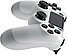 Беспроводной геймпад DualShock 4 Wireless Controller V2 (PS4, копия), белый ледник, фото 3