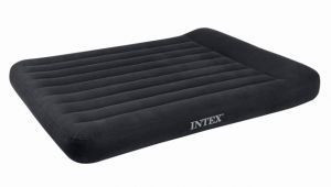 Надувной матрас кровать Intex152x203x30(25) с подголовником - фото 1 - id-p101889265