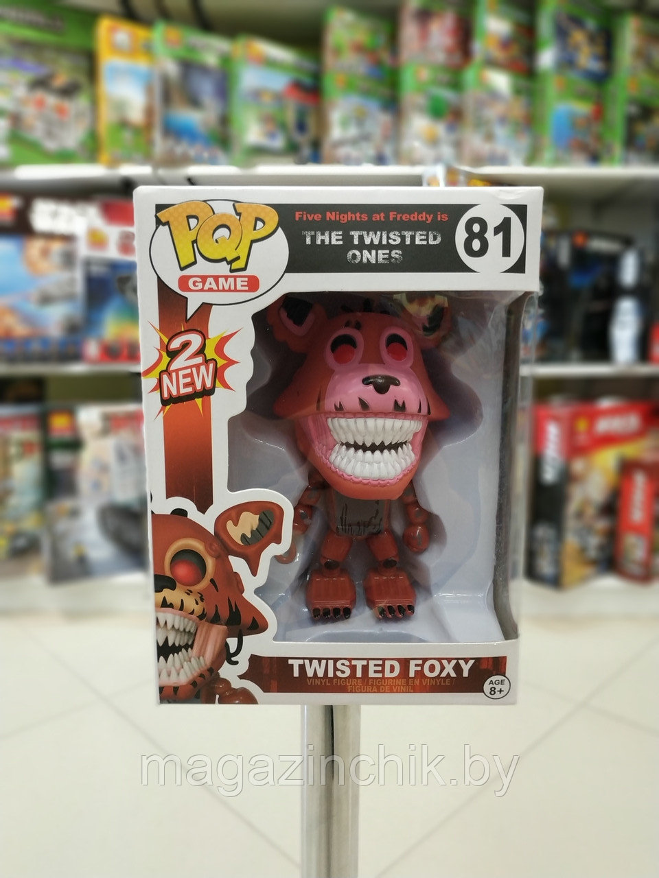 Твистед Фокси аниматроник POP1 The Twisted Ones Twisted Foxy Пять ночей с Фредди