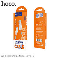 Дата-кабель Hoco X24 Type-C (1.2 м) Белый