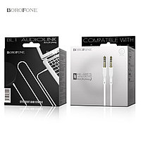 Акустический кабель BOROFONE BL1 jack (M) - jack(M) 3.5mm (1.0 м) цвет: белый