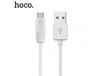 Дата-кабель Hoco X1 Rapid MicroUSB (2.0 м) Белый