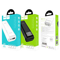 Внешний аккумулятор Hoco B35A 5200 mAh (USB выход: 5V/1A) цвет: черный