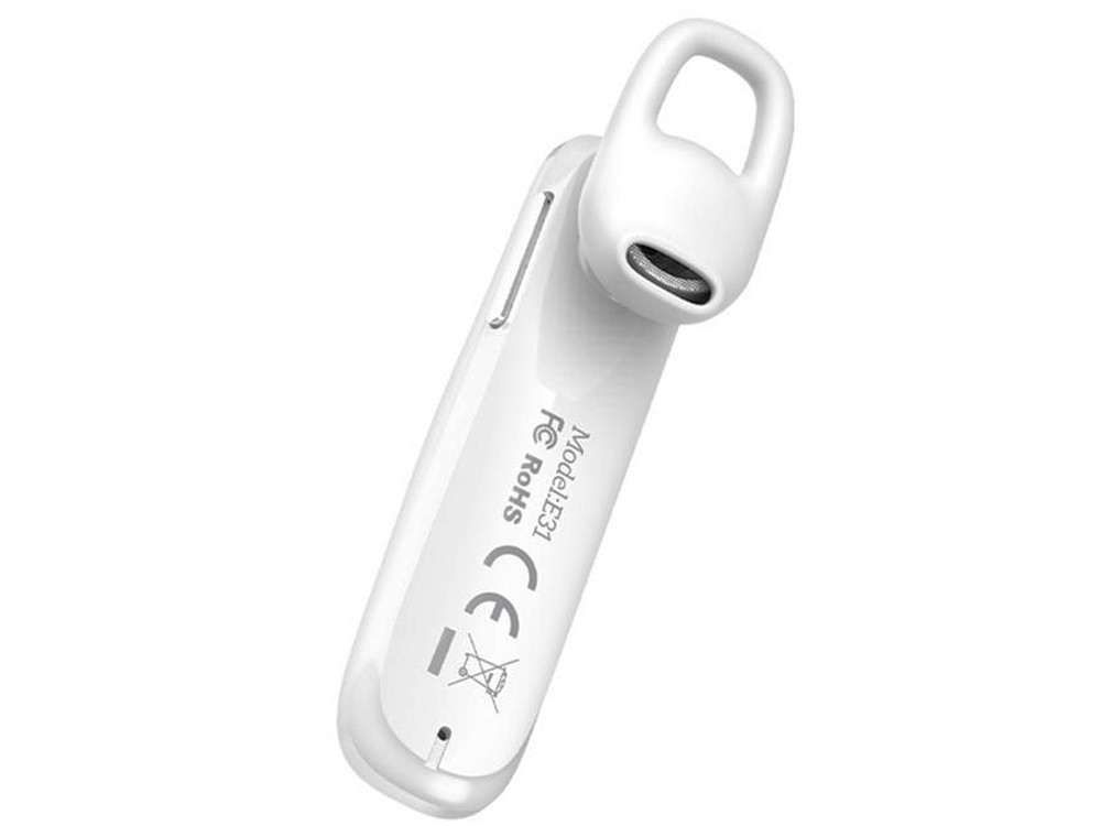 Bluetooth-гарнитура Hoco E31 цвет: белый