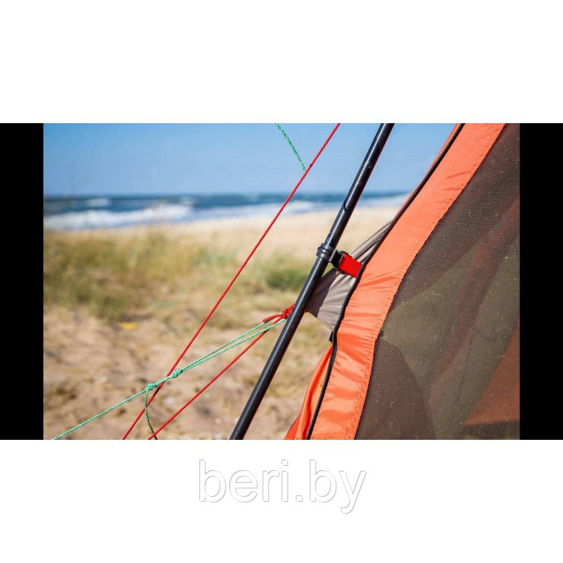 TLT-009 Палатка, шатер Tramp Lite Mosquito, оранжевый - фото 3 - id-p101895227