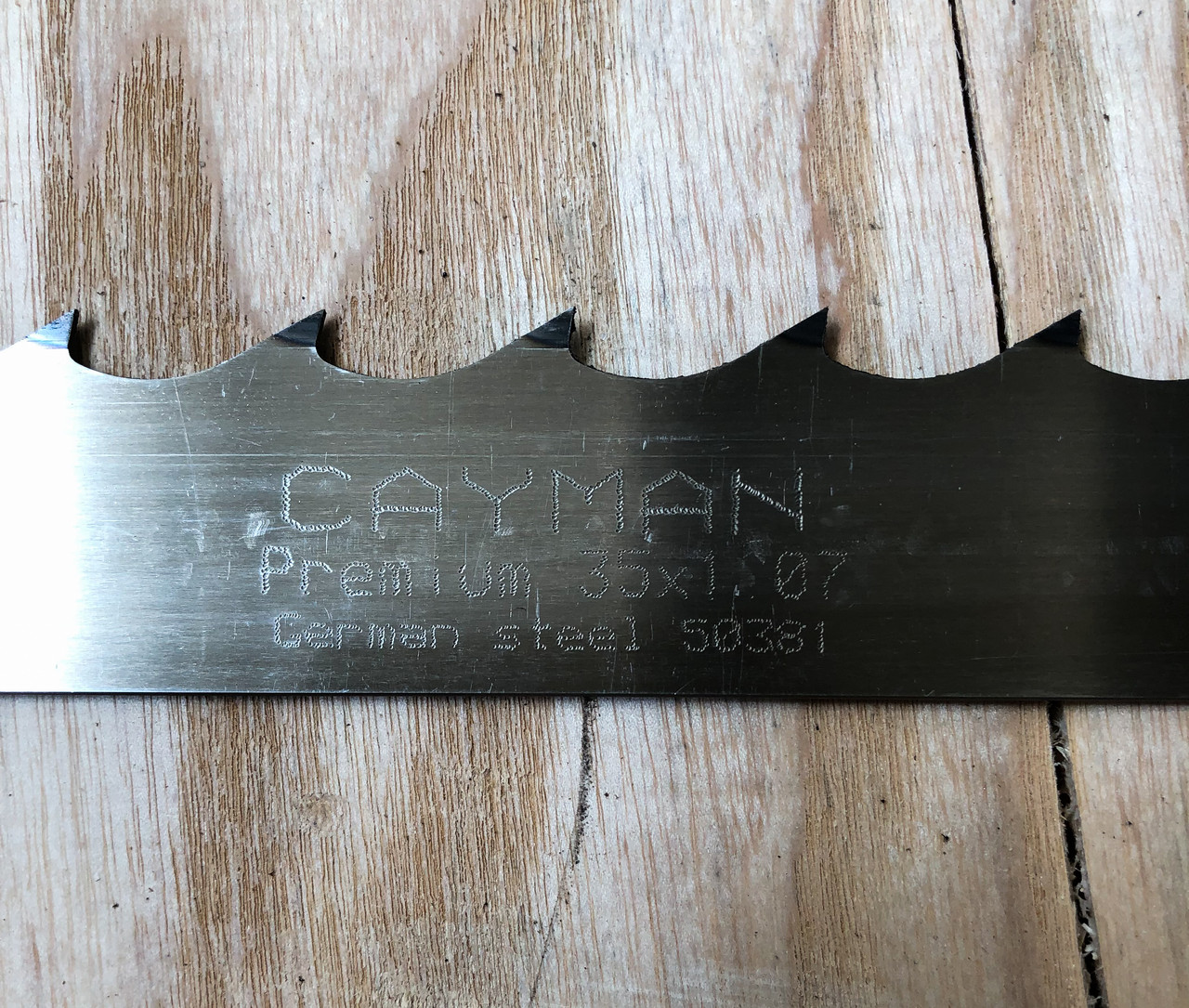 Ленточная пила CAYMAN Premium 35x107 ROH 400см CAYMAN Premium 35x107 ROH длинна 467см