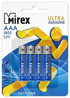 Батарейка Mirex LR03 / AA 1,5V 4 шт