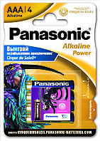 Батарейка PANASONIC Alkaline LR03 4ВР