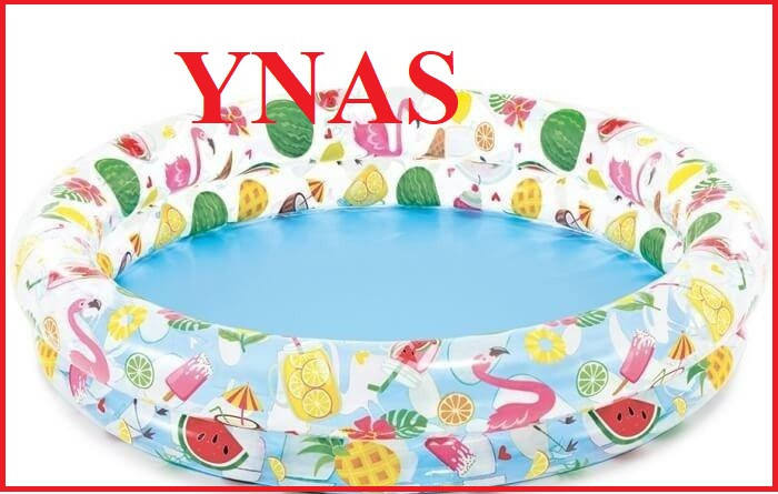 Детский надувной круглый бассейн Intex арт. 59421, размер 122*25 см для детей малышей