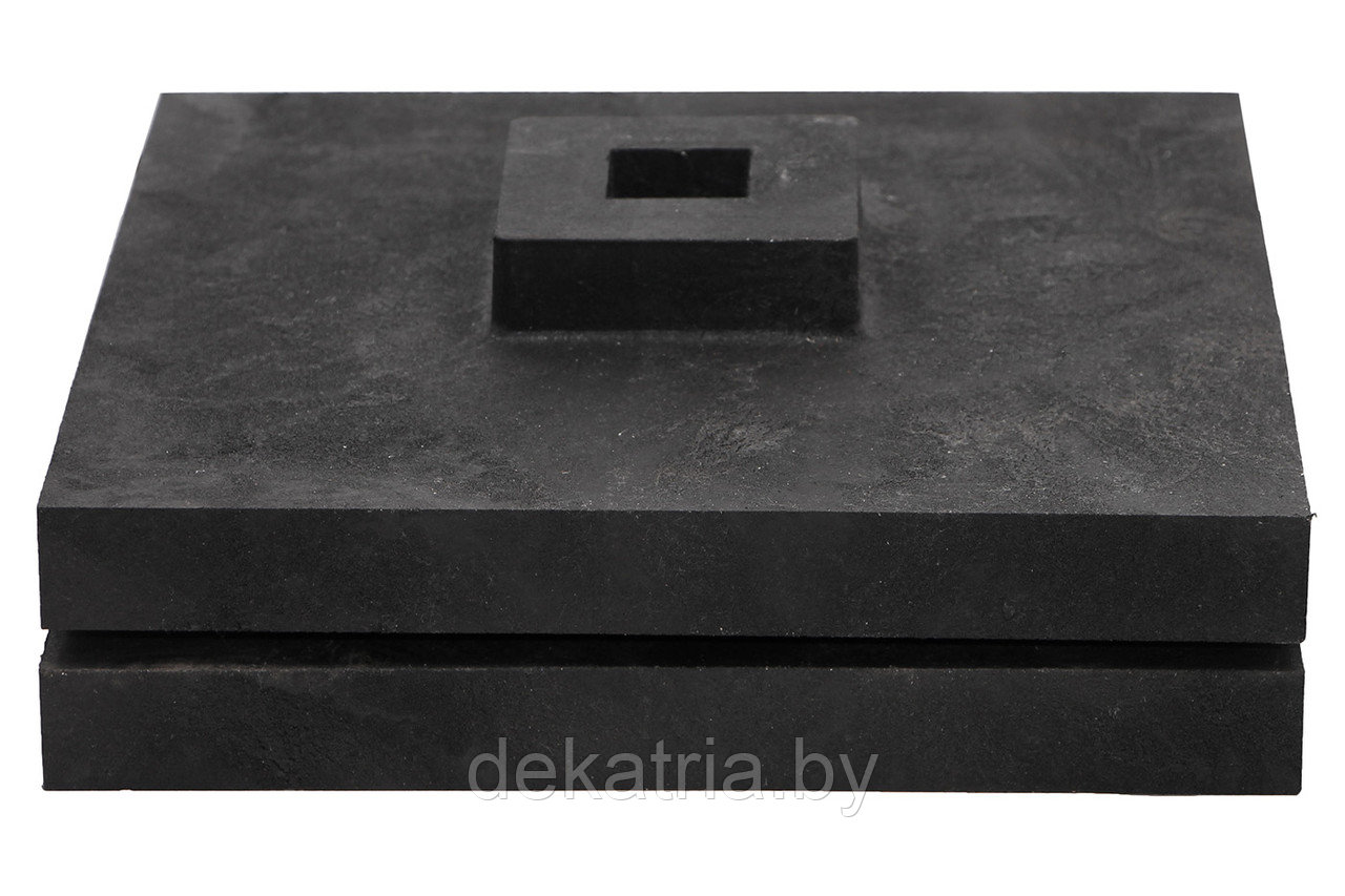 Подставка под веху (полимерная) 330*330*60 мм (6,5кг)