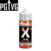 Жидкость X-3 Yoghurt Raspberry 101901141 Жидкость X-3 Yoghurt Raspberry