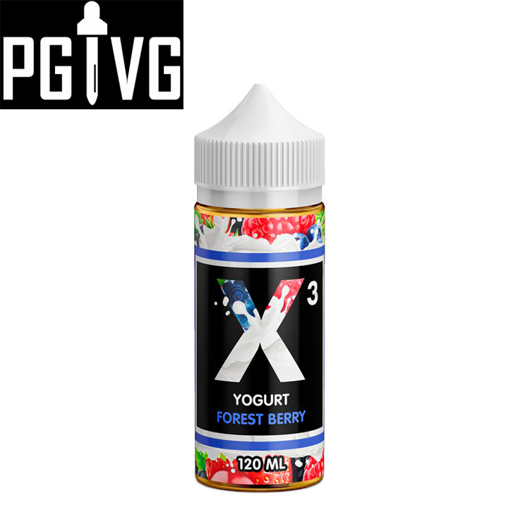 Жидкость X-3 Yoghurt Forest Berry