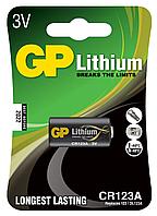 Батарейка GP Lithium СR123А BP