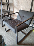 Кресло на металлическом каркасе, фото 2