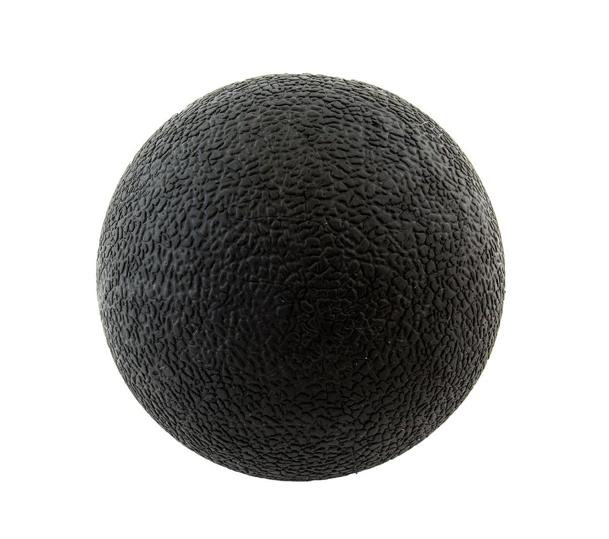 Мяч массажный SiPL для восстановления мышц 6 см Черный - фото 1 - id-p101906321
