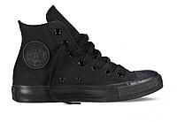 Кеды Converse All Star черные высокие 38