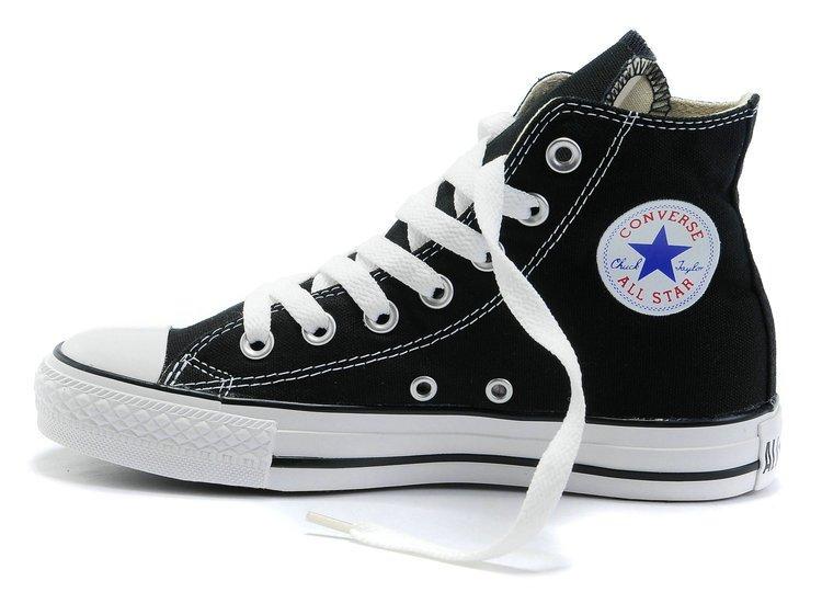 Кеды Converse Chuck Taylor All Star высокие черные - фото 3 - id-p101920076