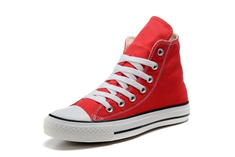 Кеды Converse All Star красные высокие - фото 3 - id-p101921784