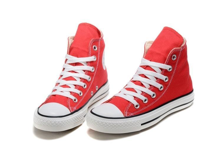 Кеды Converse All Star красные высокие - фото 6 - id-p101921784