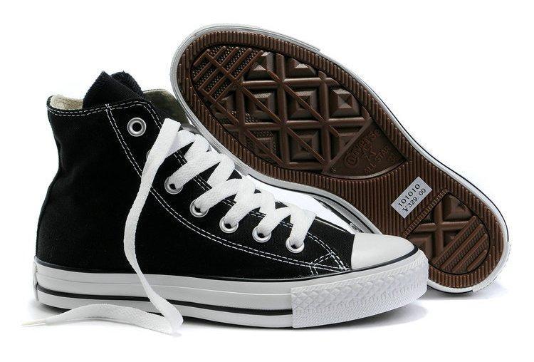 Кеды Converse Chuck Taylor All Star высокие черные - фото 2 - id-p101921809