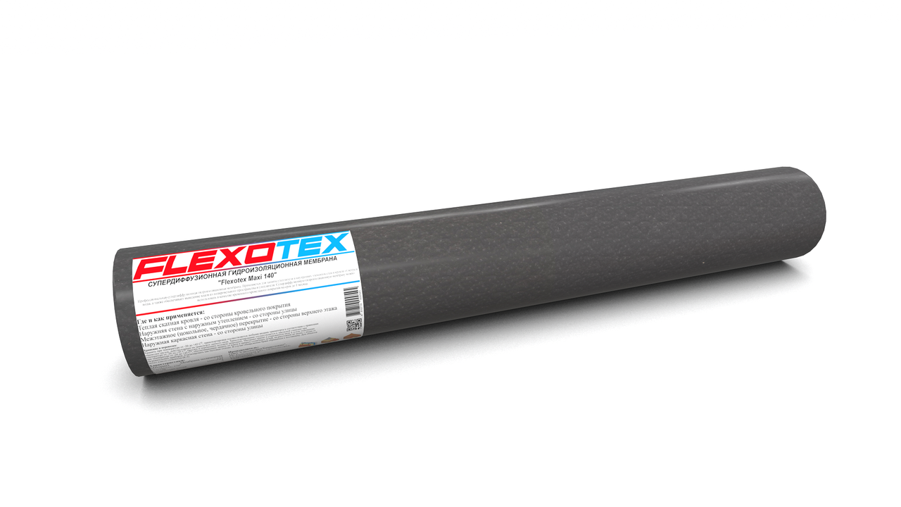 Гидроизоляционная мембрана Flexotex Maxi 140 (30 м.кв)