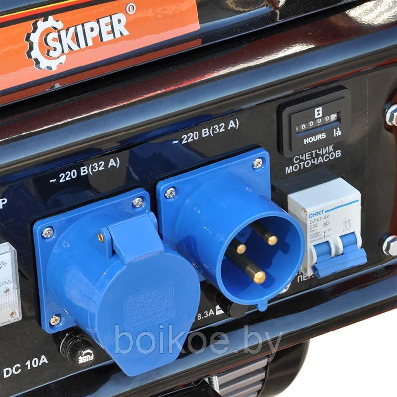 Бензиновый генератор (электростанция) SKIPER LT9000EB-ATS (6.3кВт, электростартер) - фото 4 - id-p101961825