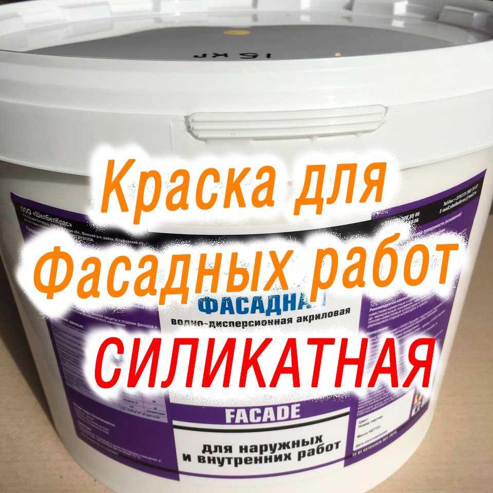 Водно-дисперсионная акриловая краска ViViD-Silicate СИЛИКАТНАЯ (реальная цена, высокое качество) белая - фото 8 - id-p101961987