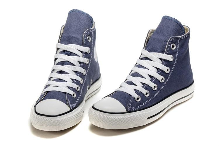 Кеды Converse All Star синие высокие - фото 2 - id-p101962788