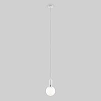 Подвесной светильник с длинным тросом 50158/1 белый Bubble Long Eurosvet