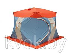 Палатка зимняя МИТЕК " Нельма КУБ 2 ЛЮКС "  (2.05x2.05x1.90 м) с внутренним тентом