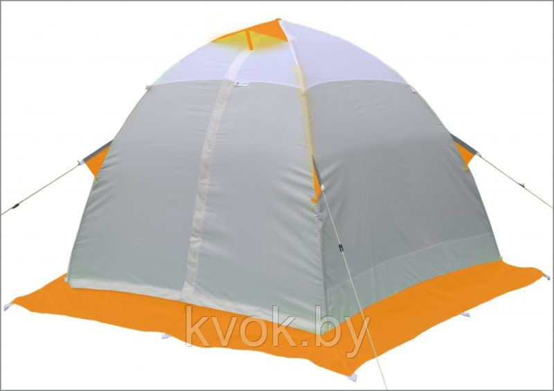 Зимняя палатка ЛОТОС 2 (2,40x2,30x1,50 м) Оранж - фото 1 - id-p93375384