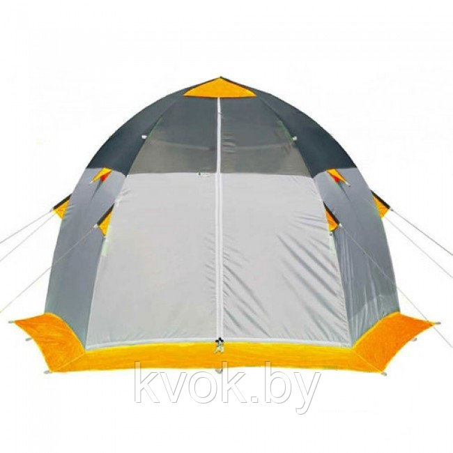 Зимняя палатка ЛОТОС 3 ЭКО (2,70x2,55x1,8 м) Оранж - фото 1 - id-p93383536