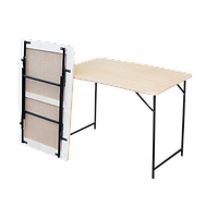 Стол складной Митек 0,85*0,58м (ламинированный ДСП)