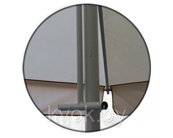 Зонт квадратный 2.5х2.5 м (4 спицы) - фото 3 - id-p98170281