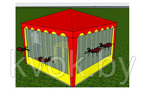 Стенка с сеткой   2.5*2.0 (к шатру Митек 2,5*2,5 и 5*2,5)