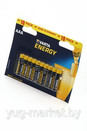 Батарейка алкалиновая  VARTA ENERGY 4103 LR03 BL10