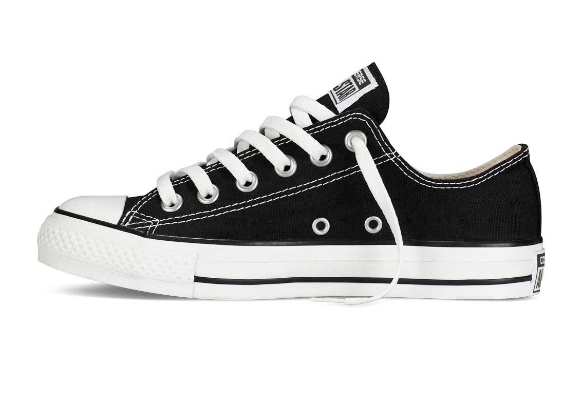 Кеды Converse All Star чёрно-белые низкие - фото 3 - id-p101968990