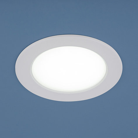 Встраиваемый потолочный LED светильник 9911 LED 6W WH белый, фото 2