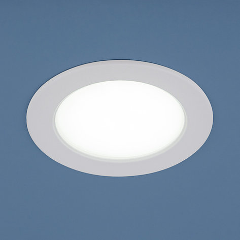 Встраиваемый потолочный LED светильник 9911 LED 6W WH белый, фото 2