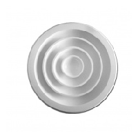 Круглый алюминиевый веерный диффузор ДФА-К 350