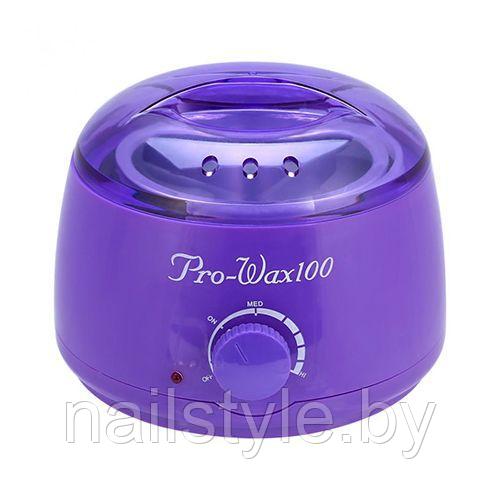 Воскоплав баночный для депиляции Pro-Wax 100 Фиолетовый