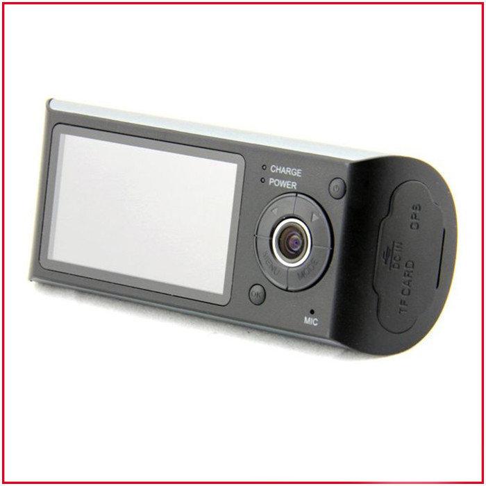 Видеорегистратор DVR-R300 с 2 камерами, GPS и G-сенсором 1280 х 480 - фото 2 - id-p102030908