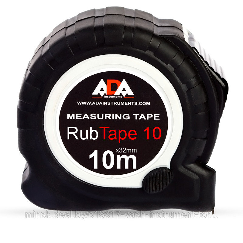 Рулетка измерительная ADA RubTape 10