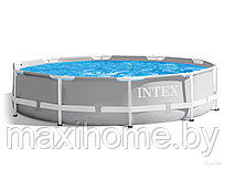 Усиленный каркасный бассейн Intex 26710 Prisma Frame 366x76см