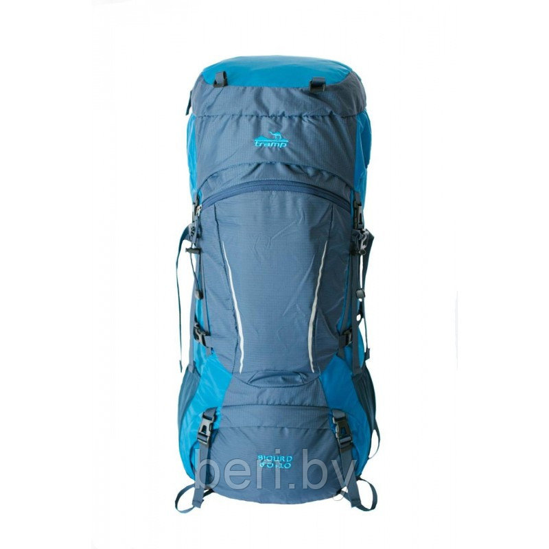 TRP-045 Tramp рюкзак Sigurd 60 + 10 л ( зеленый, синий ) - фото 2 - id-p102037961